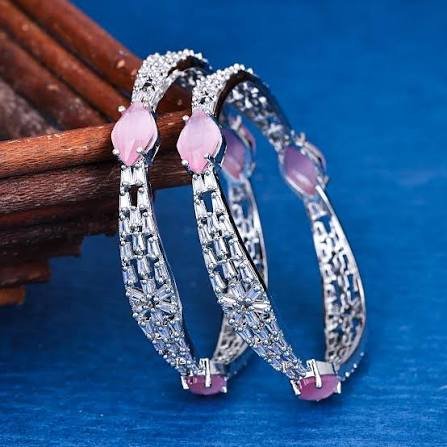 Silver bangles