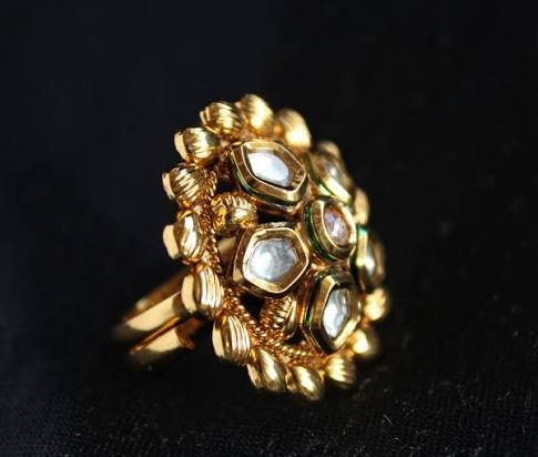 Silver gold plated rings(ladies)