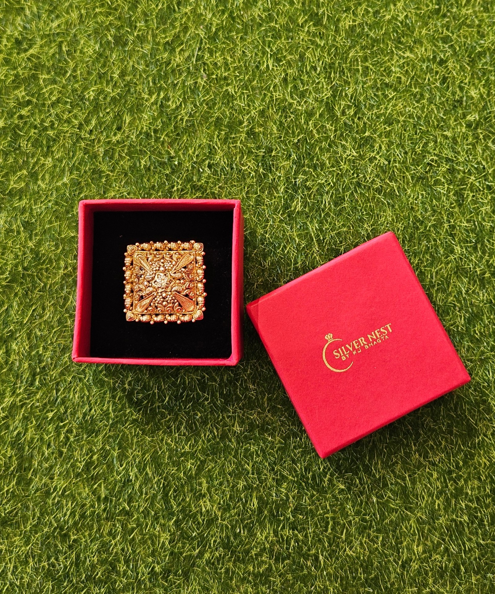 Silver gold plated rings(ladies)