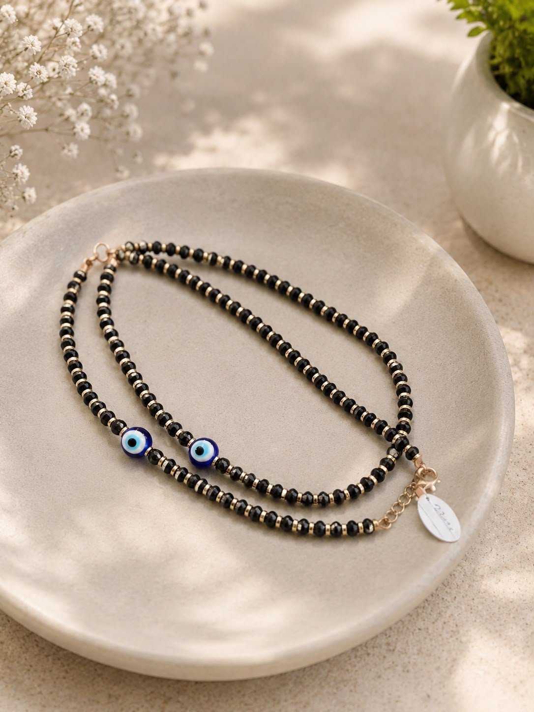 Silver anklets