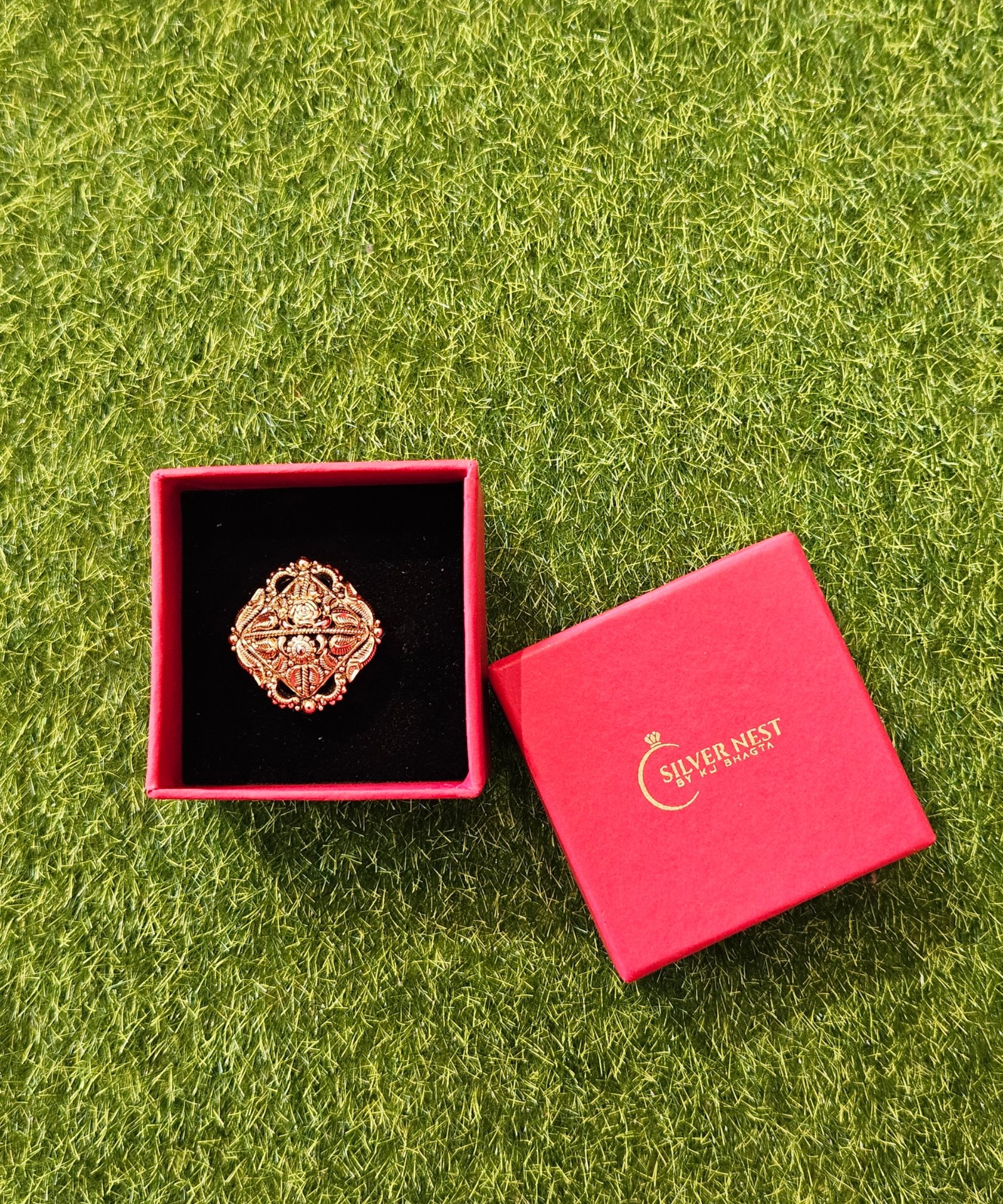 Silver gold plated rings(ladies)