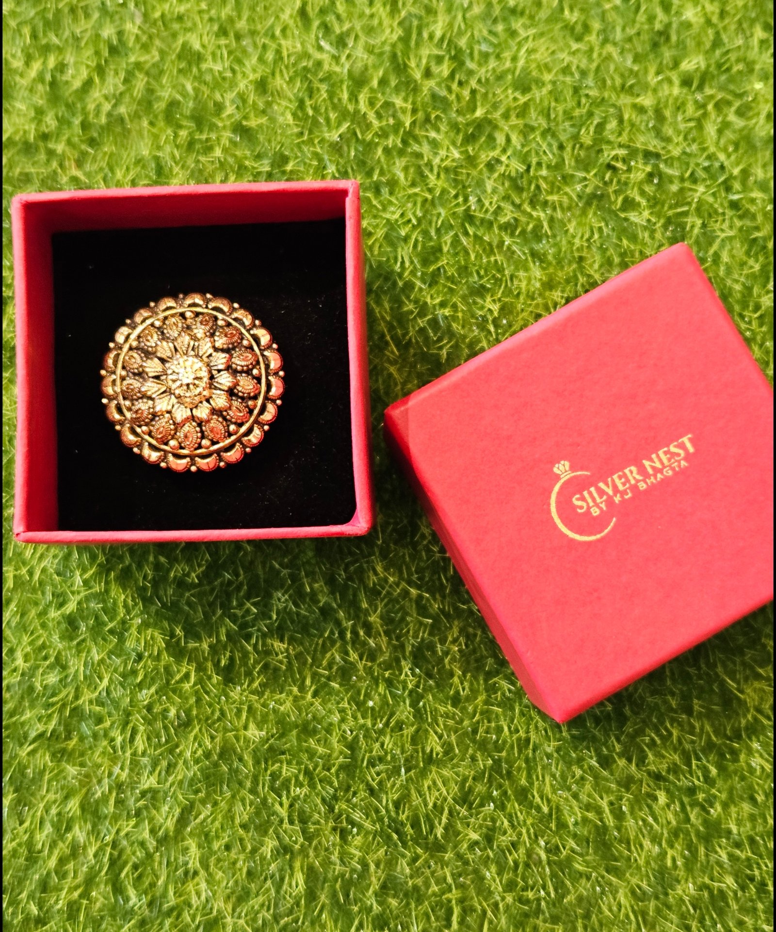 Silver gold plated rings(ladies)