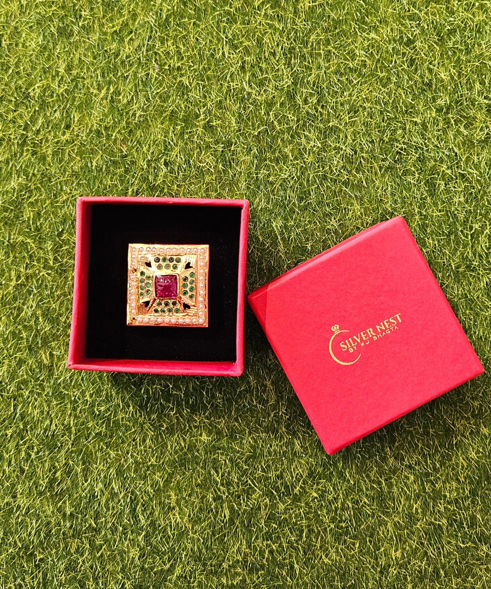 Silver gold plated rings(ladies)
