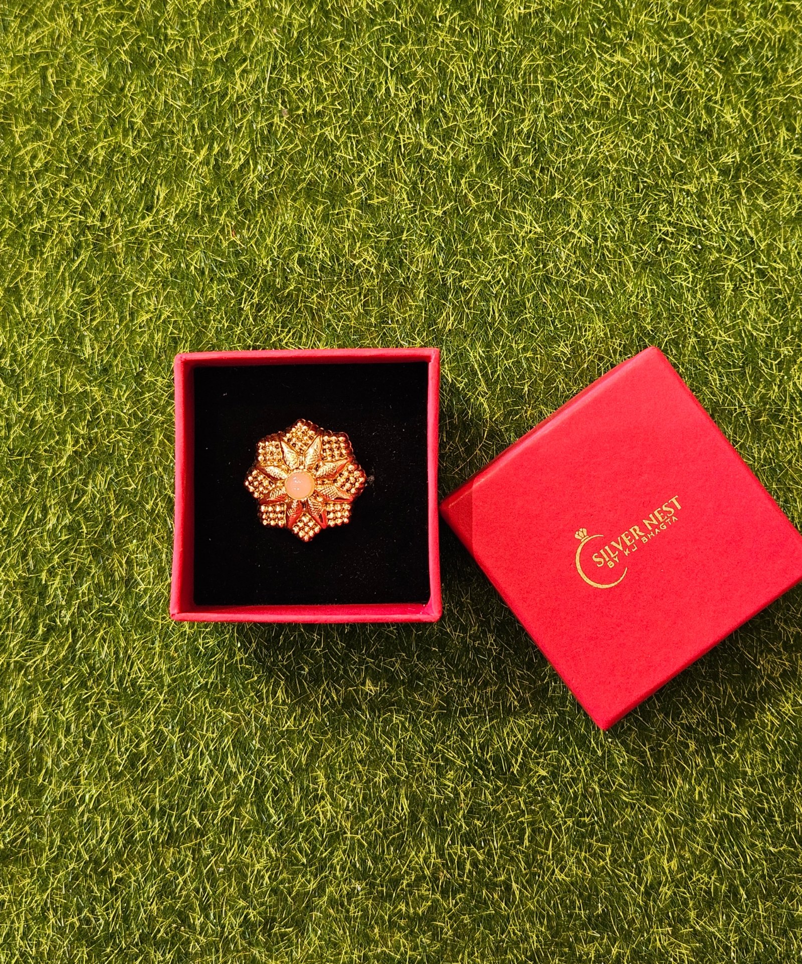 Silver gold plated rings(ladies)